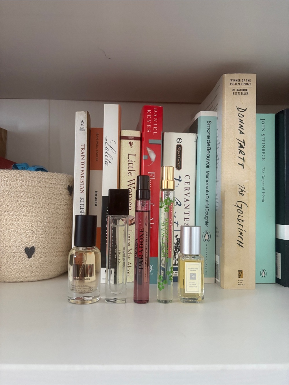 Basically brand new travel size bundle (10 m L each, 49 m L in total)